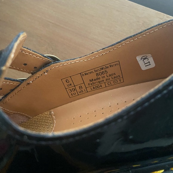 Dr. Martens 8065 Patent Leather Mary Jane - Black - Picture 11 of 11